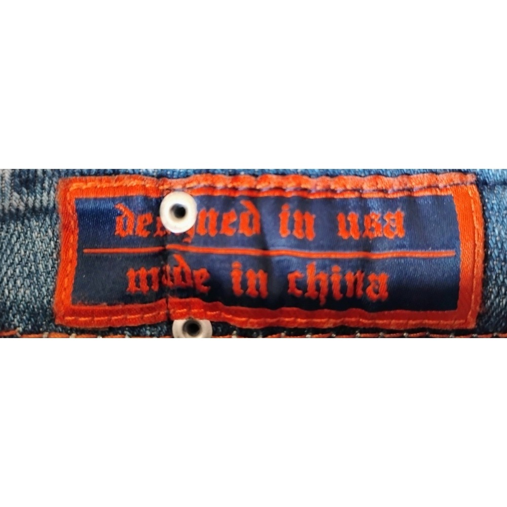 Rock Revival Celine Bootcut Embellished Jeans Size 30 Style# RRJ814617AA - Picture 8 of 12